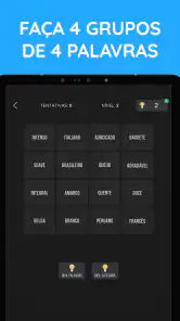 Conexões: 4 Palavras, 4 Grupos screenshot