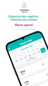 Confeitaria - agenda screenshot