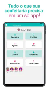 Confeitaria - agenda screenshot