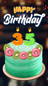 Confeiteiro: Feliz Aniversário screenshot