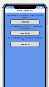 Consulta Benefício 2026 screenshot