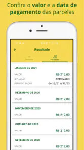 Consulta Benefício e Pagamento screenshot