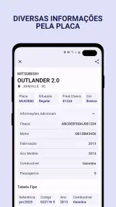 Consulta Placa, Fipe e Multa screenshot