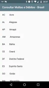 Consulta veículos Placa Multa screenshot