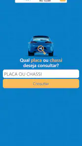 Consultar Placa - Chassi, FIPE screenshot