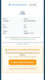 Consultar Placa - Chassi, FIPE 3