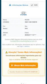 Consultar Placa - Chassi, FIPE screenshot