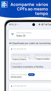 Consultar Processos screenshot