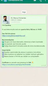 Consultório screenshot