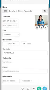 Consultório screenshot