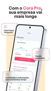 Conta PJ Digital Cora screenshot
