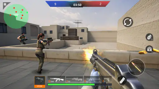 Contador FPS: atirador PVP 3