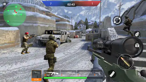 Contador FPS: atirador PVP 4