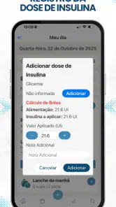Contagem de Carboidratos - SBD screenshot