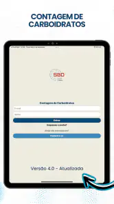 Contagem de Carboidratos - SBD screenshot