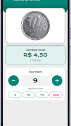 Contar Moedas e Notas: Caixa 5