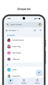 Contatos screenshot