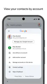 Contatos screenshot