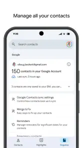 Contatos screenshot
