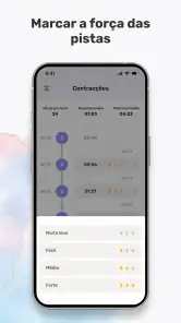 Contrações e Baby screenshot