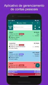 Controle Financeiro Pessoal screenshot