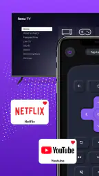 Controle remoto Roku TV 1