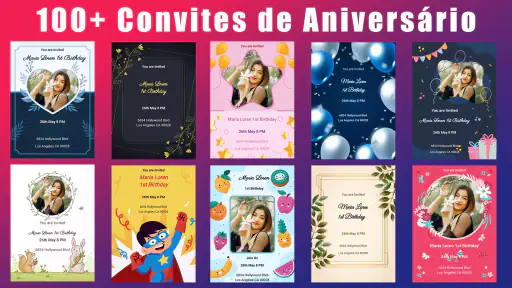 Convite de Aniversario 8