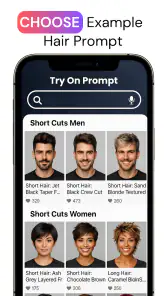 Cortes de Cabelo com IA screenshot