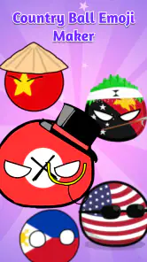 Country Ball Emoji Maker screenshot