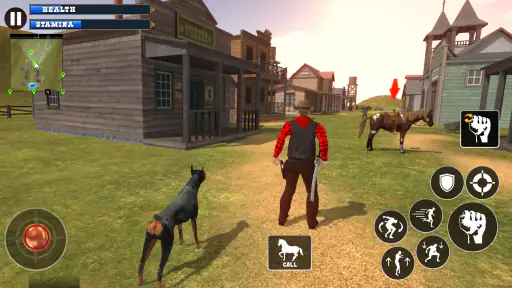 Cowboy Gunslinger Horse Riding 3