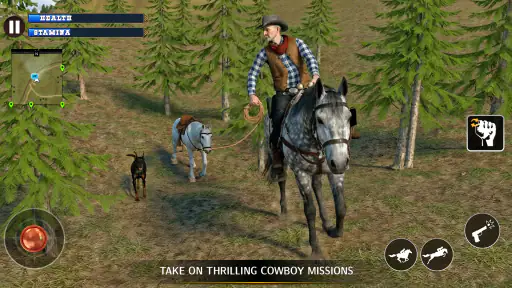 Cowboy Gunslinger Horse Riding 4