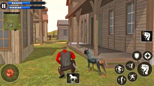 Cowboy Gunslinger Horse Riding 6