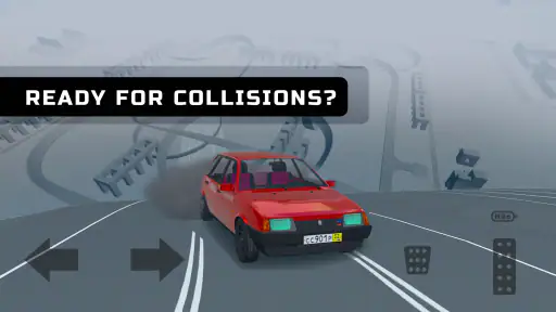 Crash test Auto VAZ Lada 2