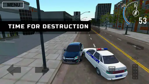 Crash test Auto VAZ Lada 4