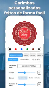 Criador de carimbos:  Facture screenshot