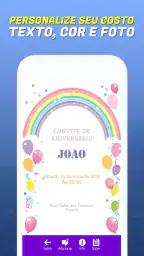 Criador de cartões de convite 3