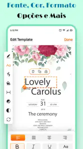 Criador de Convite Boda screenshot