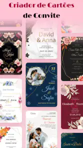 Criador de Convite Boda screenshot