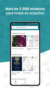 Criador de Convite & RSVP screenshot