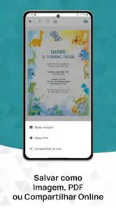 Criador de Convite & RSVP screenshot