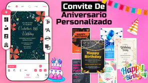 Criador de Convites Virtuais screenshot