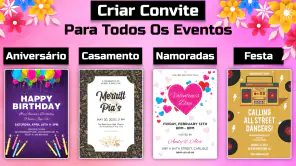 Criador de Convites Virtuais screenshot