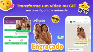 Criador de Figurinhas Animadas screenshot