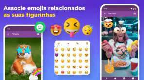 Criador de Figurinhas Animadas screenshot