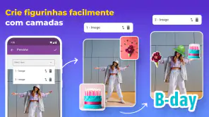 Criador de Figurinhas Animadas screenshot