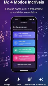 CriaMusic, Crie Músicas Com IA screenshot