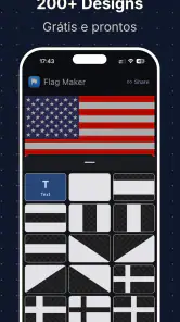 Criar bandeiras: Flag Maker screenshot