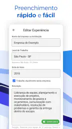 Criar Currículo com IA, CV PDF 5