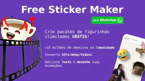 Criar figurinhas animadas, FSM screenshot
