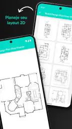 Criar Planta Baixa de Casa 2D 3